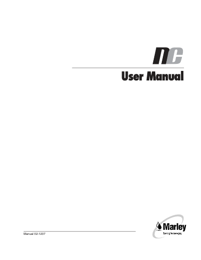Marley NC User Manual – Non Current