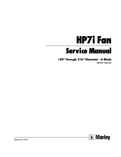HP7i Service Manual – Non Current