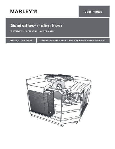 Marley QuadraFlow Cooling Tower User Manual