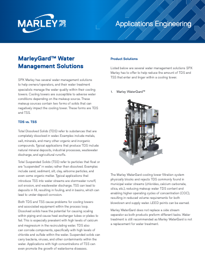 MarleyGard™ Water Management Solutions