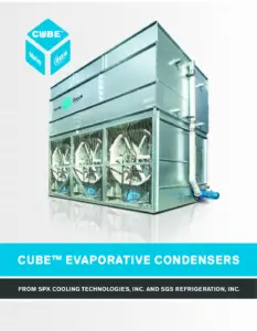 Cube Evaporative Condensers From SGS and Marley