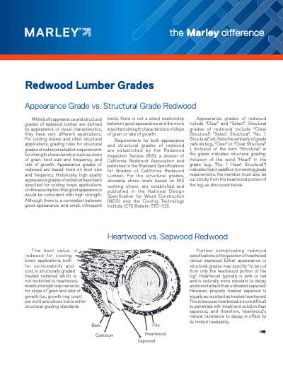 The Marley Difference - Redwood Lumber Grades