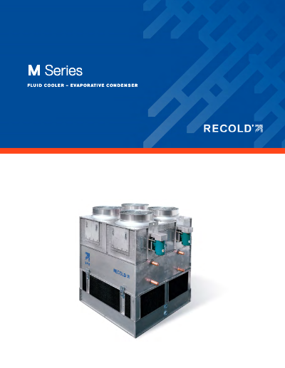 Recold M Series Fluid Cooler and Evap Condenser