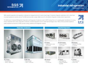 SGS Refrigeration Product Line