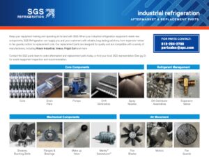 SGS – Industrial Refrigeration Aftermarket & Replacement Parts