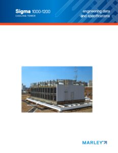 Marley Sigma Wood Cooling Tower Specifications and Engineering Data