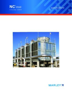Marley NC Galvanized Steel Crossflow Cooling Tower Specifications