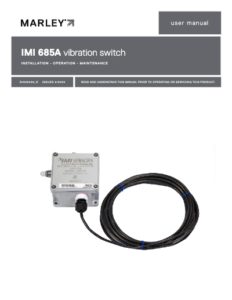 IMI 685A Vibration Switch IOM User Manual