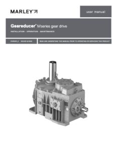 M Series Geareducer IOM User Manual