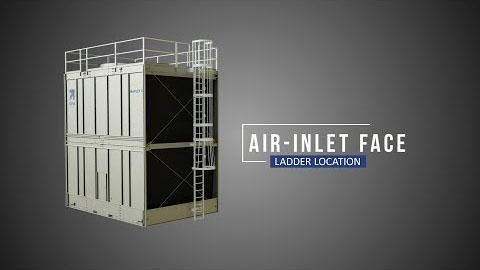 How To Install A Marley® NC® Cooling Tower Episode 9: Guardrail for Air-Inlet Face Ladder